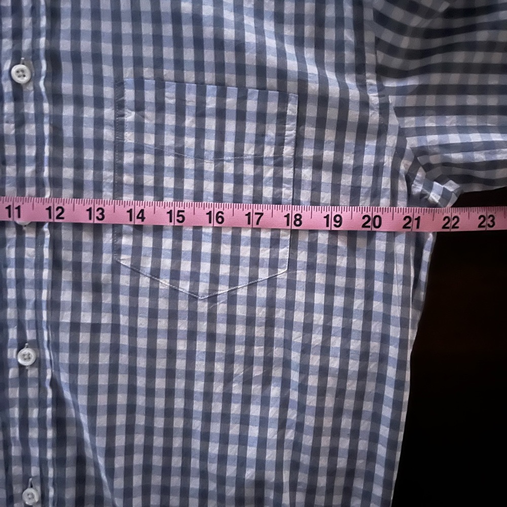 Billy Reid Rosedale Gingham Button Down - Picture 8 of 10